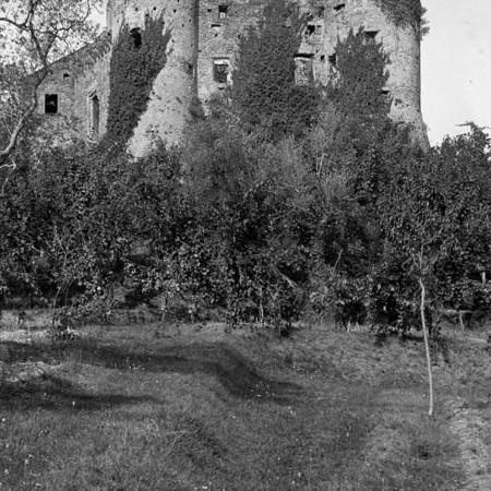 Interno del Castello di Monti 1904