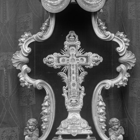 Reliquiario della Santa Croce con teca 1913