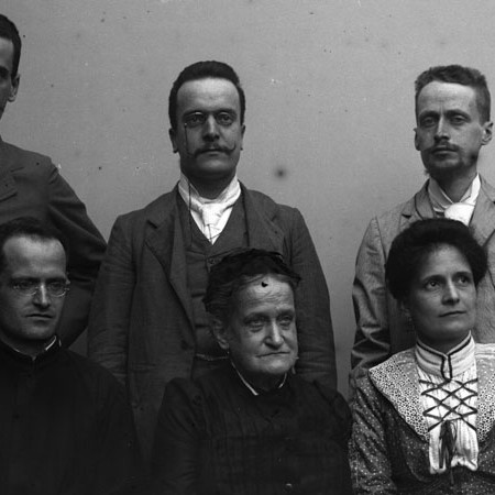 Gruppo di famiglia, Casa Bellegotti 1902
